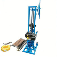 Machine de forage portable à moteur thermique pour sondage géologique et forage de puits d'eau, profondeur de forage max. 30 m