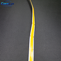 Bande LED double rangée Premium 24V 960 LED/m, panneau 15mm, installation facile, éclairage linéaire pour armoire, super lumineux, décoration de bordure