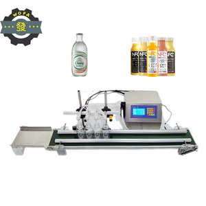 WF-4H1200 Nhỏ Tự Động Nước Trái Cây Sữa Soda Lỏng Tinh Dầu Điện Máy Làm Nước Hoa Rượu 4 Đầu Máy Làm Đầy - Product Image 4