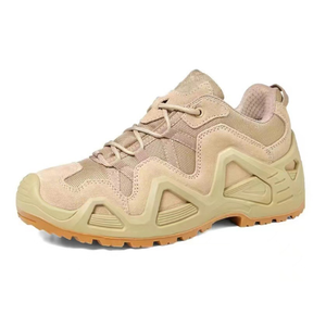 Botas de Caza DFA0115 Personalizadas con Camuflaje Verde Ruins CP, Zapatos de Senderismo Verdes, Verde Caqui, Negro - Product Image 3