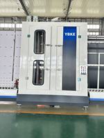 Ligne de production de verre isolant jumbo haute performance YBKE avec nettoyage automatique pour machine à double vitrage