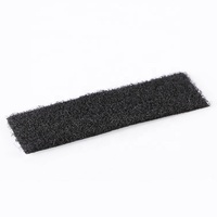 Crochet auto-adhésif ignifuge en nylon de haute qualité, résistant à la chaleur, écologique, tailles personnalisées 20mm 25mm 50mm 100mm, modèle 2024
