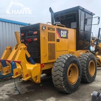 Niveleuse à moteur CAT 140K d'occasion de bonne qualité, niveleuse Caterpillar 140 Series d'origine, machine de nivellement de route en stock
