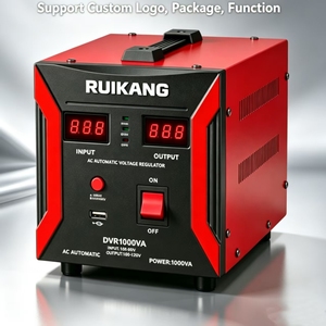 Estabilizador de Voltaje Automático Inteligente Monofásico Digital Tipo Relé Ruikang, Ideal para Condiciones de Suministro de Energía Deficiente <span class=keywords><strong>en</strong></span> África - Product Image 1