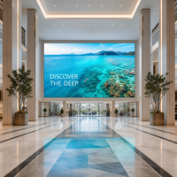 Écran LED intérieur de haute qualité série FA P2.5, affichage LED commercial pour zone de réception d'entreprise