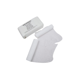 Bandages en gaze stériles professionnels hémostatiques en coton blanc 100% pour usage médical, vente en gros d'usine, 14cm x 7m - Product Image 5