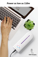 Petit déshumidificateur portable à circulation d'air, purificateur d'air, déshumidificateur pour la maison et le bureau