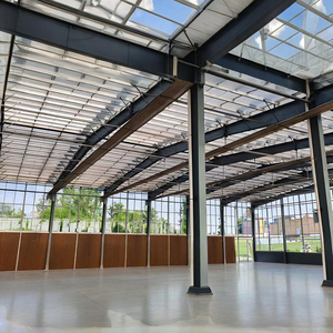 Công Nghiệp Cấp Trang Trại Barn Kim Loại Nhà Kho Kết Cấu Thép Xây Dựng Thép Xây Dựng - Product Image 6