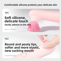 Vibrador de Silicona con 10 Modos, Estimulador de Clítoris, Succión de Pezones y Punto G, Juguete Sexual para Mujeres