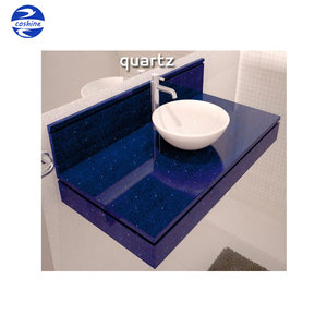 Mặt Bàn Thạch Anh Sky Starlight Màu Xanh Đậm Chất Lượng Cao - Product Image 1