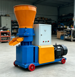 Machine à granulés d'aliments commerciaux à haute uniformité avec rouleau de pression stable pour ferme d'élevage mixte moyenne - Offre Spéciale - Product Image 1