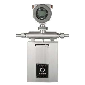 U Shaped Coriolis Force Variable Area Water Flowmeters Marine Pump Fuel Thermal <b>Mass</b> Flow Meter Digital - Product Image 6