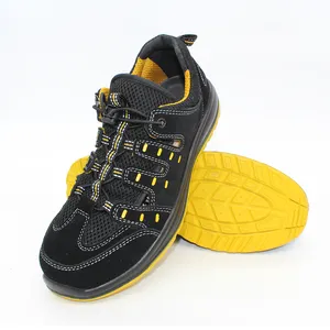 Китайские черные дешевые мужские термостойкие легкие защитные летние медицинские сандалии с полиуретановой подошвой по оптовой цене, защитная обувь
