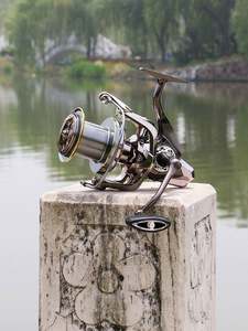 High <span class=keywords><strong>Drag</strong></span> Angel rolle 30kg Leistung, Long Cast Design, Voll metall für Offshore-Angler - Product Image 2