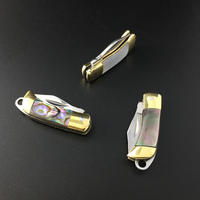 Mini couteau jouet à vendre, coquilles exquises, couteau de poche en laiton, porte-clés, couteau jouet mignon, cadeau de fête
