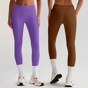 ACK8001 Vêtements de sport très vendus, séchage rapide, respirant, élastique, confortable, leggings de <span class=keywords><strong>yoga</strong></span> taille haute pour femmes - Product Image 1