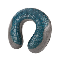 Oreiller de voyage cervical en forme de U en mousse à mémoire de forme, écologique, doux, en charbon de bambou, pour avion, bureau, maison, sommeil