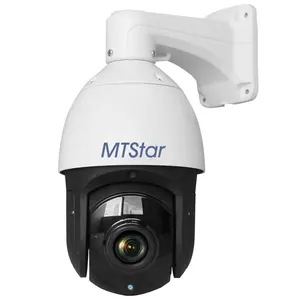 Poe Poc Eoc Starlight Full Color Ip Ir High Speed Camera Dome 5MP 30 Zoom 5MP Beveiliging Dome Camera