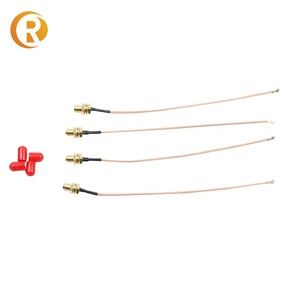 Ufl để không thấm nước lmr100 f nữ 1.13 Antenna Cáp nam TS-9 Pigtail Jumper 1.37 SMA Cáp đồng trục - Product Image 2