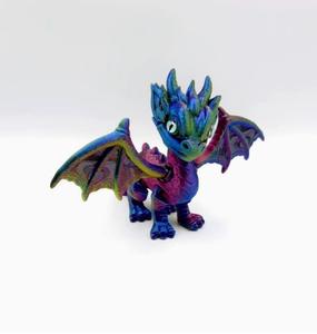 Alas de Dragón Occidental Impresas en 3D, Lindas y Retráctiles, con Articulaciones Móviles, Modelo de Juguete de Cristal, Adornos para Coche para Niños - Product Image 5