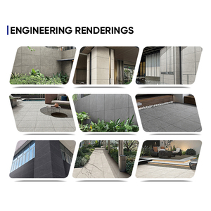 Gạch lát sân hiện đại có thể tháo rời mô hình hình học dày 20mm cho thiết kế sân thượng căn hộ-Bảo hành 3 năm - Product Image 5