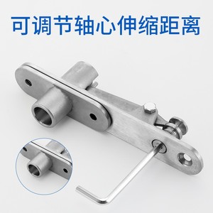 Charnière de porte en acier inoxydable Kaishengxi 2,5 mm à ressort automatique dissimulé avec amortisseur pour porte - Product Image 4