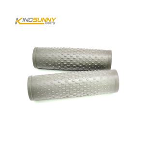 2 PCS Poignées de guidon en silicone pour scooter électrique <span class=keywords><strong>M365</strong></span> Pro Pièces de rechange pour guidon de protection antidérapant Accessoires de réparation - Product Image 1