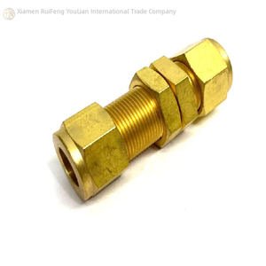 Raccordo a Paratia in Ottone 1/2 Tubo B-810-61 Nuovo Originale Pronto per la Spedizione Automazione Industriale Pac Programmazione PLC Dedicata - Product Image 1