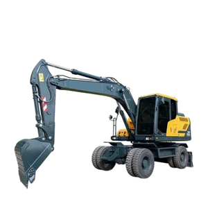 Excavatrice sur pneus Hyundai 150 neuve certifiée EPA Euro, excavatrice Hyundai HW150 à prix avantageux, excavatrice en vente - Product Image 1