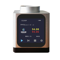 Compteur de lumière PPFD PAR pour plantes élèvent la lumière PPFD photosynthèse compteur quantique 380-780nm longueur d'onde LCD