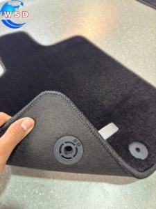 WSD, venta al por mayor, juego completo negro, accesorios para automóviles, alfombra de pie de lujo personalizada, alfombrilla para suelo de coche para NISSAN <span class=keywords><strong>PATROL</strong></span> 7 asientos 2025 - Product Image 3