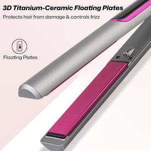 เครื่องหนีบผมและม้วนผม 2 in 1 ยี่ห้อ Iopsk พร้อมเคลือบเซรามิก หน้าจอ LCD ความเร็ว 1 ระดับ ร้อนเร็ว มอเตอร์ DC 201-500 วัตต์ - Product Image 5