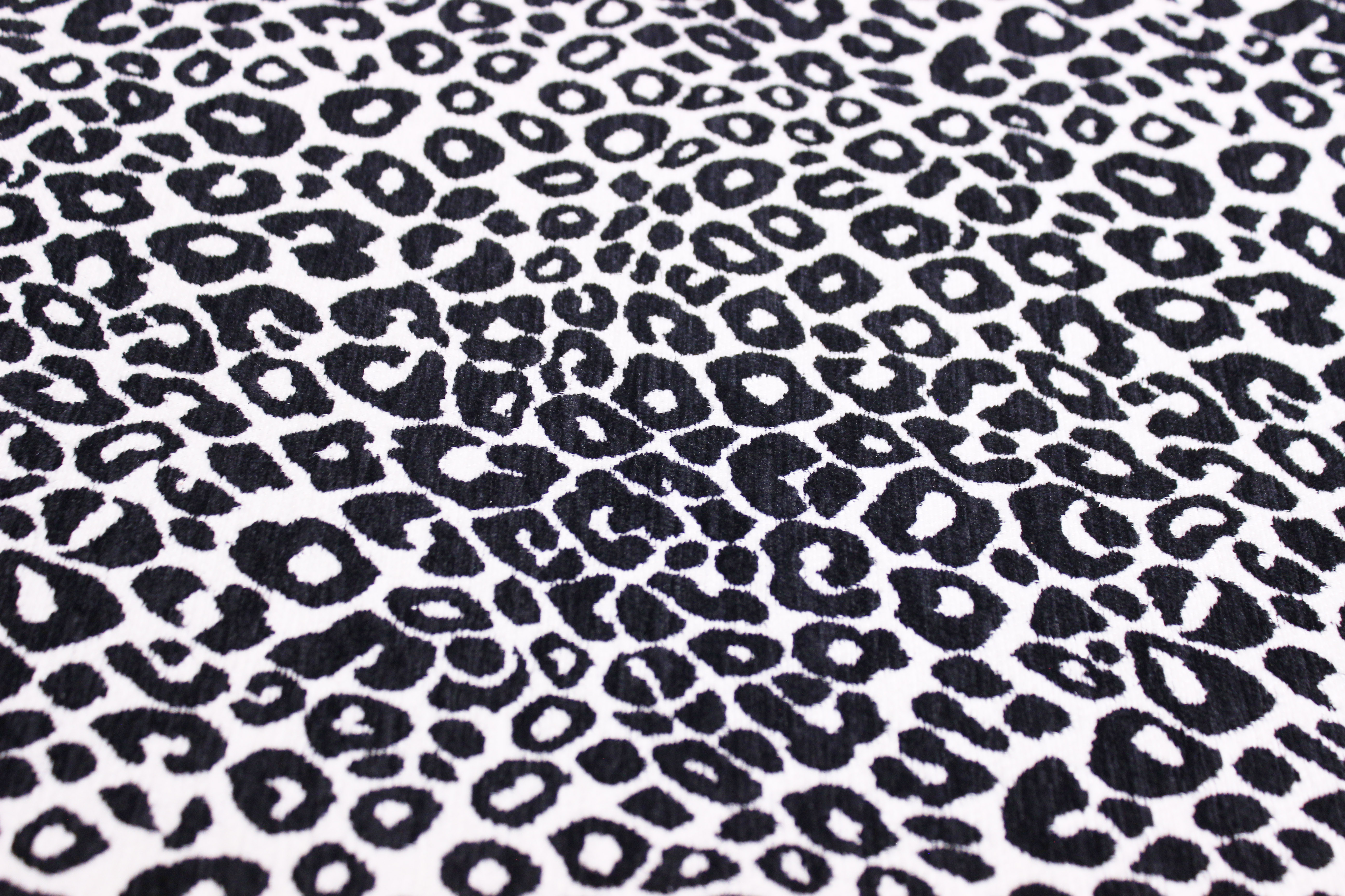 Leopard print Black