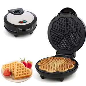 <span class=keywords><strong>Gaufrier</strong></span> en forme de cœur pour 5 mini-gaufres, antiadhésif, électrique, avec contrôle de température réglable - Product Image 2