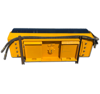 Rouleau d'amortissement hydraulique de 14 pouces, compact, accessoire de direction à suspension pneumatique, en boutique