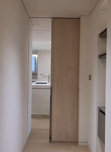 Puerta Corredera Empotrada en la Pared, Cierre Suave, Puerta Interior que Ahorra Espacio, Puerta Oculta - Product Image 3