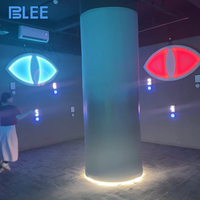 UE États-Unis salle de jeux sportive active populaire 4 grande équipe de jeu de suivi des yeux interactif bouton led activer jeu HIDE