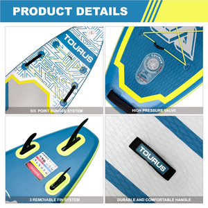 Meilleure Vente Planche de SUP Tout-Terrain 10.6' avec Leash de Pagaie, Sac de Transport et Aileron - Product Image 2