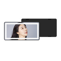 Offre Spéciale Make Up Avec 60 LED LUMIÈRES Vue Miroir Soleil-ombrage Cosmétique Rechargeable Miroir De Voiture Visor Vanity Miroir