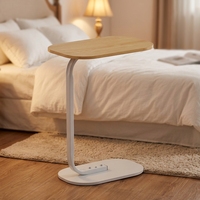 Petite table basse personnalisable pour salon, table d'appoint en métal de petite taille, table d'appoint de chevet, table d'angle de balcon