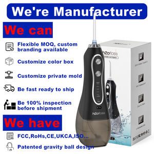 Hydropulseur H2ofloss meilleur vendeur irrigateur dentaire portable IPX7 électrique et alimenté par USB pour l'hygiène buccale utilisation à la maison hôtel - Product Image 3