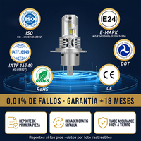Ampoule de phare LED GLD 60W 8000LM H4 H7 H8, taille compacte, approvisionnement en gros personnalisé pour les distributeurs et concessionnaires de pièces automobiles, directement de l'usine