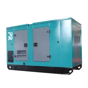 PR Power High Quality AC Single Phase Water-Cooled Silent Diesel Generator Set 60KVA 80KVA 100KVA Manufacturer's Genuair Duaklir