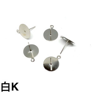Round Bottom Flat Earring <b>Pins</b> Iron Plated Gold Silver White Jewelry Findings For Earrings Bracelets Yiwu Origin - Product Image 3