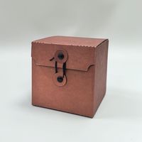 Boîte cadeau RUNWELL avec logo personnalisé, écologique, réutilisable, pour sachets de thé ou de café, style dossier, papier kraft, emballage de luxe, échantillon gratuit