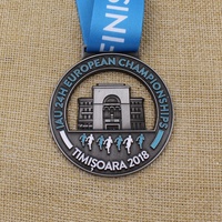 Médaille de marathon en métal doré personnalisée, médailles de sport personnalisées pour le kick-boxing, le karaté, le taekwondo