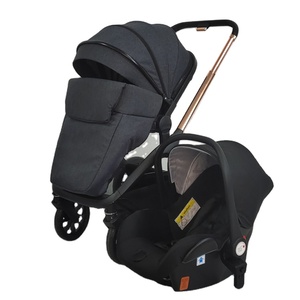 Cochecito de Bebé 3 en 1 de Lujo con Diseño Plegable Portátil en un Segundo - Product Image 3