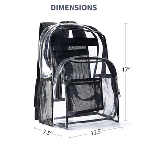 Custom Clear Pvc Backpack Clear Plastic Bag Clear Backpack Transparent Backpack - Product Image 4