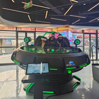Simulador de Silla VR UFO, Montaña Rusa VR Super 360, Equipo de Juego Giratorio para Parque de Atracciones VR