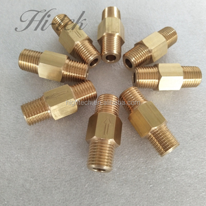 <strong>HI</strong>-<strong>TEK</strong> HK Model 1/4 Inch NPT Male to Male Thread Stainless Steel 304/316 Diaphragm Non-Return Check Valve for Gas Pneumatic - Product Image 5